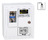 Coin, token and prepaid card operated Acceptors/Timers for 2 showers.Version with electronic coin acceptor and RFID prepaid card contactless readers.